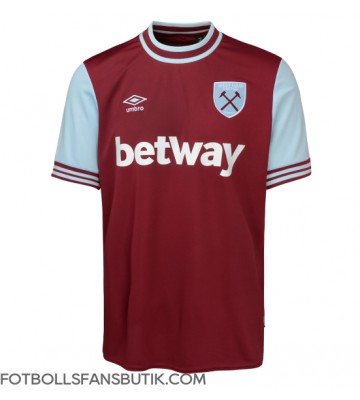 West Ham United Replika Hemmatröja 2024-25 Kortärmad